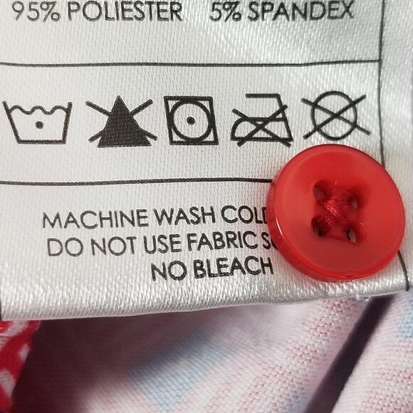 Caddy Cart Golf Polo Shirt Mens Extra Large XL Red Blue Patriotic USA Flag - Picture 13 of 13